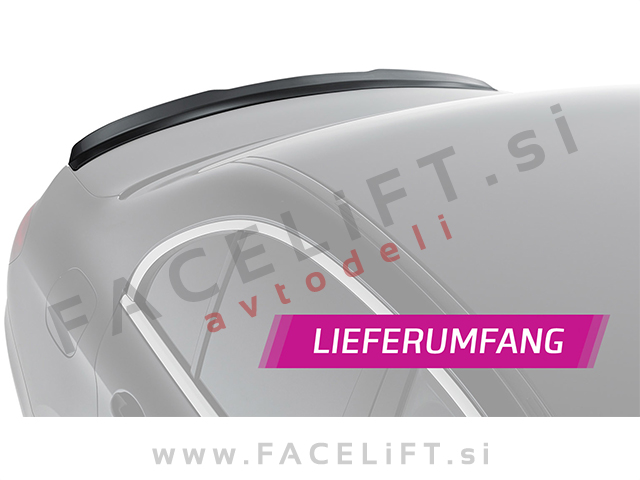 Mercedes E Limuzina W213 16- spojler za prtljažnik karbon (sijaj)