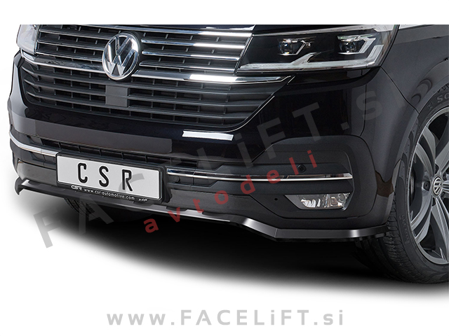 VW T6.1 Multivan 19- podaljšek sprednjega odbijača črni (mat) VW T6.1 Multivan 19- podaljšek sprednjega odbijača črni (mat)
