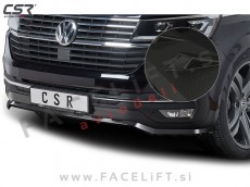 VW T6.1 Multivan 19- podaljšek sprednjega odbijača karbon (mat)