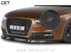 Audi A5 S line, S5 11-16 podaljšek sprednjega odbijača črni mat