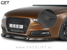 Audi A5 S line, S5 11-16 podaljšek sprednjega odbijača črni mat