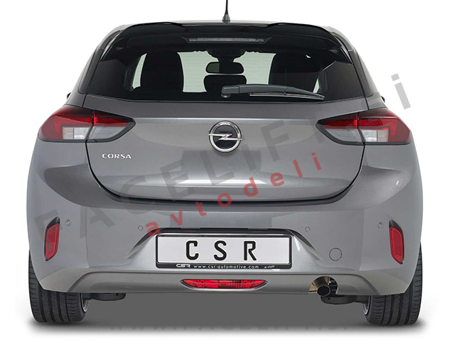 Opel Corsa F 19- strešni spojler črni (mat)