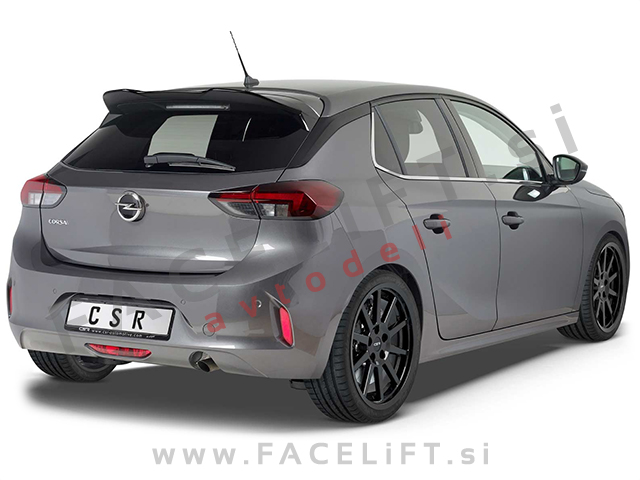 Opel Corsa F 19- strešni spojler črni (sijaj) Opel Corsa F 19- strešni spojler črni (sijaj)
