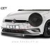 VW Golf 7 17-20 podaljšek sprednjega odbijača karbon (mat)