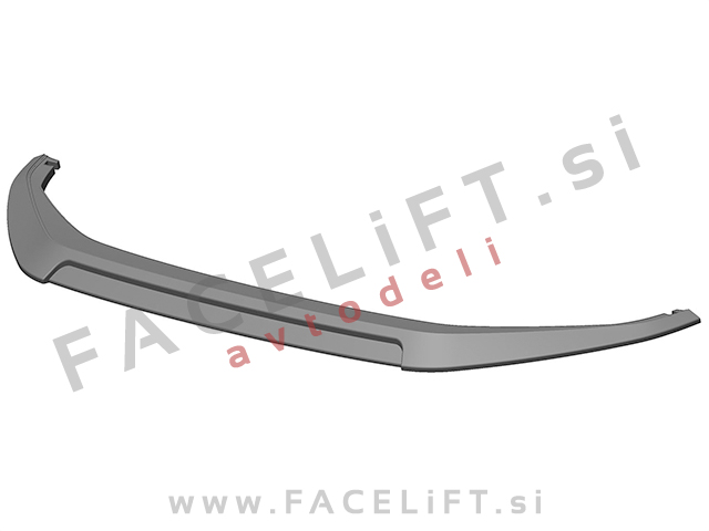 VW Golf 7 17-20 podaljšek sprednjega odbijača karbon (mat)