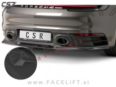 Porsche 911 19- podaljšek zadnjega odbijača črni (mat)