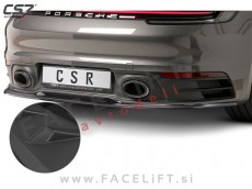 Porsche 911 19- podaljšek zadnjega odbijača črni (mat)