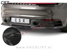 Porsche 911 19- podaljšek zadnjega odbijača črni (sijaj)