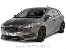 Ford Focus 3 ST-Line 14-18 podaljšek sprednjega odbijača črni (mat)