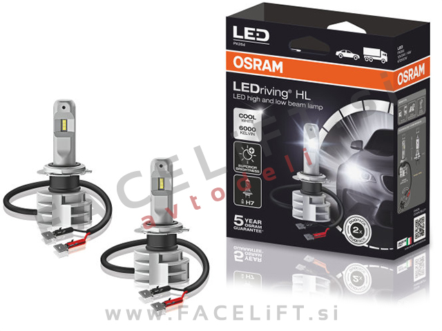 LED kit H7 Osram LEDriving HL H7 Gen2 12V 24V