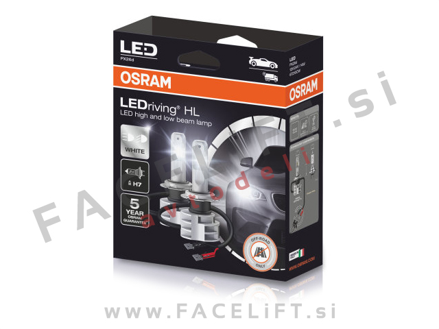LED kit H7 Osram LEDriving HL H7 Gen2 12V 24V