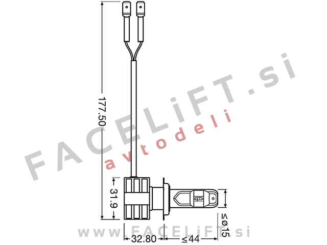 LED kit H7 Osram LEDriving HL H7 Gen2 12V 24V