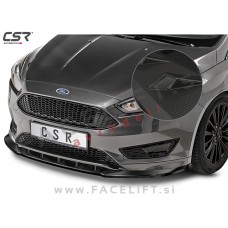 Ford Focus 3 ST-Line 14-18 podaljšek sprednjega odbijača karbon (mat)