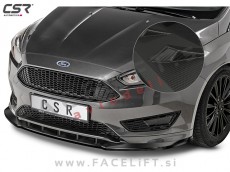 Ford Focus 3 ST-Line 14-18 podaljšek sprednjega odbijača karbon (mat)