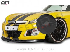 Opel GT 06-09 podaljšek sprednjega odbijača črni (mat)