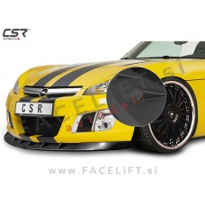 Opel GT 06-09 podaljšek sprednjega odbijača črni (mat)