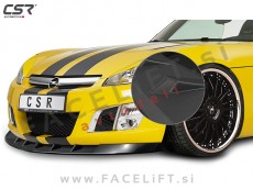 Opel GT 06-09 podaljšek sprednjega odbijača črni (mat)