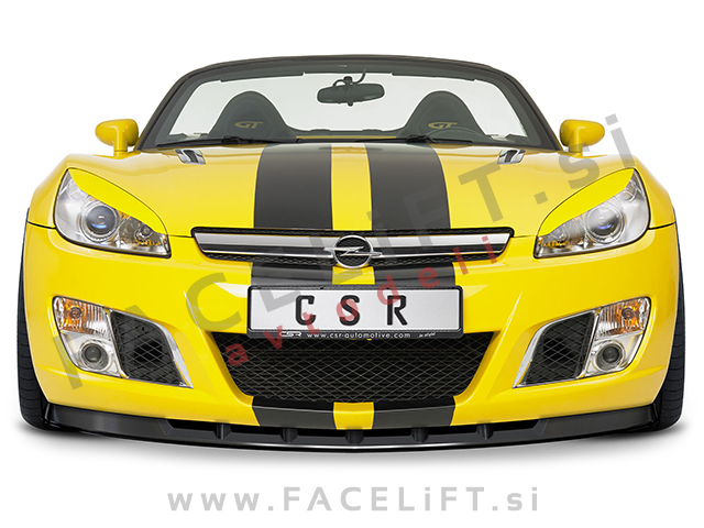 Opel GT 06-09 podaljšek sprednjega odbijača črni (sijaj)