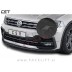 VW Tiguan R-Line 16-20 podaljšek sprednjega odbijača črni (mat)