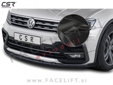VW Tiguan R-Line 16-20 podaljšek sprednjega odbijača črni (sijaj)