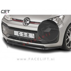 VW up! GTI 18- podaljšek sprednjega odbijača črni (mat)