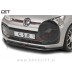 VW up! GTI 18- podaljšek sprednjega odbijača črni (mat)