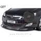 Opel Astra J 09-12 podaljšek sprednjega odbijača črni (mat)