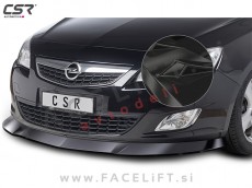 Opel Astra J 09-12 podaljšek sprednjega odbijača črni (sijaj)