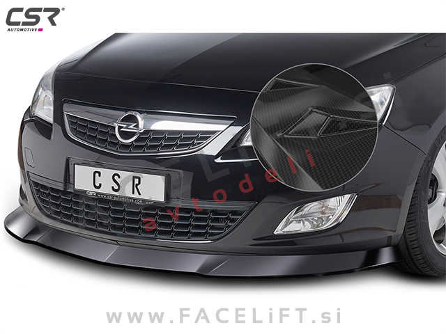 Opel Astra J 09-12 podaljšek sprednjega odbijača karbon (sijaj) Opel Astra J 09-12 podaljšek sprednjega odbijača karbon (sijaj)