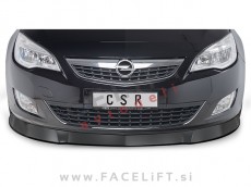 Opel Astra J 09-12 podaljšek sprednjega odbijača karbon (sijaj)