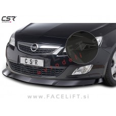 Opel Astra J 09-12 podaljšek sprednjega odbijača karbon (mat)