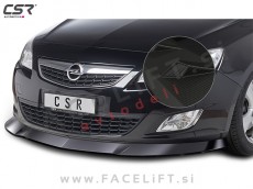 Opel Astra J 09-12 podaljšek sprednjega odbijača karbon (mat)