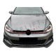 VW Golf 7 GTI 12-20 podaljšek sprednjega odbijača črni (sijaj)