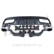 Mercedes C W205 Limuzina 14-18 difuzor z nastavki za izpuh