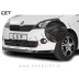 Škoda Citigo 12-17 podaljšek sprednjega odbijača karbon (sijaj)