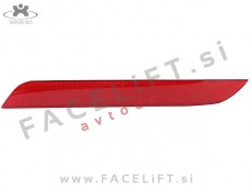 BMW 5 F10 F11 M 10-17 zadnji odsevnik levi