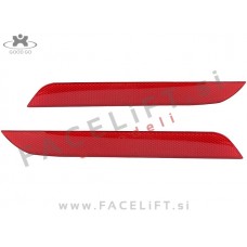 BMW 5 F10 F11 M 10-17 zadnji odsevniki BMW 5 F10 F11 M 10-17 zadnji odsevniki