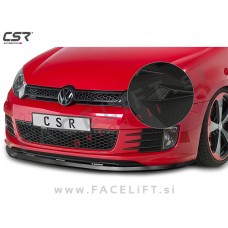 VW Golf 6 GTD GTI 08-12 podaljšek sprednjega odbijača karbon mat
