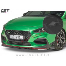 Hyundai i30 16- podaljšek sprednjega odbijača črni (mat)