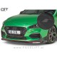Hyundai i30 16- podaljšek sprednjega odbijača črni (mat)