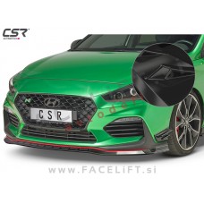 Hyundai i30 16- podaljšek sprednjega odbijača črni (sijaj)