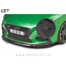 Hyundai i30 16- podaljšek sprednjega odbijača črni (mat)