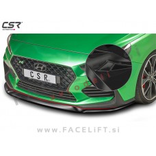 Hyundai i30 16- podaljšek sprednjega odbijača črni (sijaj)