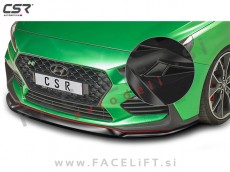 Hyundai i30 16- podaljšek sprednjega odbijača črni (sijaj)