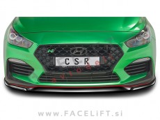 Hyundai i30 16- podaljšek sprednjega odbijača karbon (mat)