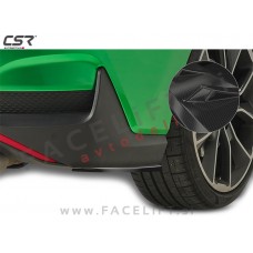 Hyundai i30 16- podaljški zadnjega odbijača karbon (sijaj)