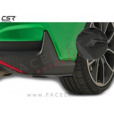 Hyundai i30 16- podaljški zadnjega odbijača karbon (mat)