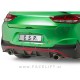 Hyundai i30 16- podaljšek zadnjega odbijača črni (mat)