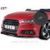 Audi A6 S-Line, S6 4G 14-18 podaljšek sprednjega odbijača črni mat