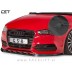 Audi A3 8V Cabriolet S-Line 14-16 podaljšek sprednjega odbijača črni (mat)